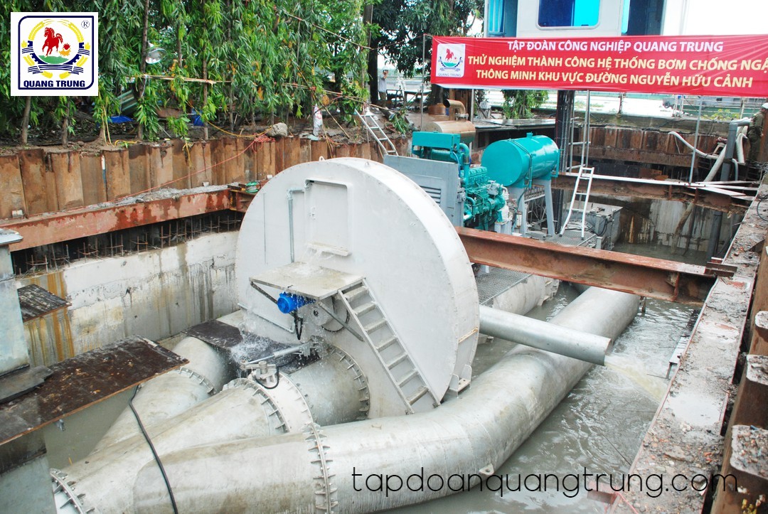 Ứng dụng bất ngờ của siêu máy bơm chống ngập trong lĩnh vực nông nghiệp Tập đoàn Công nghiệp Quang Trung